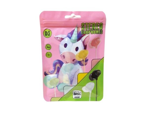 &u+ AURICULAR CABLE MANOS LIBRES UNICORNIO